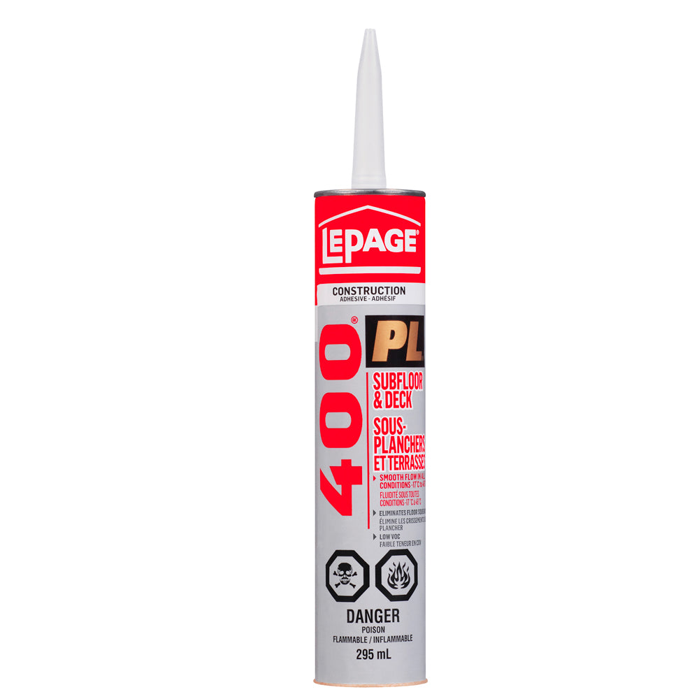 Adhésif PL400 sous plancher 295ml