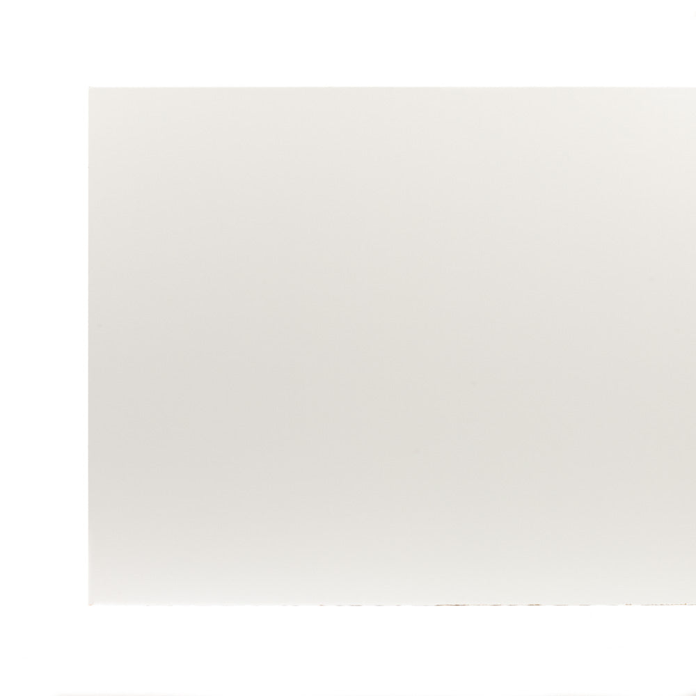 White melamine panel with particle core - 5/8" x 4' x 8'