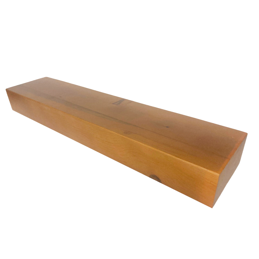 Pine wood shelf 2 3/4’’x 5 ½’’ x 24’’ stain & lacquered