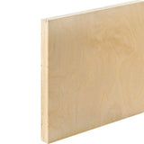 Finished birch panel U.V. 1 or 2 sides - 4' x 8'