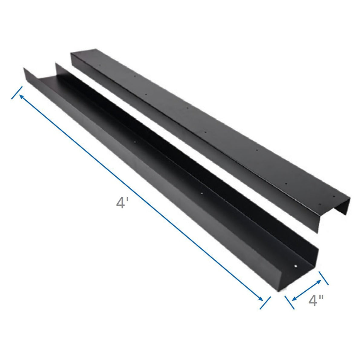 Double beam track 48" (2/pkg) - Fortress Evolution