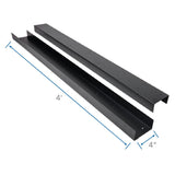 Double beam track 48" (2/pkg) - Fortress Evolution