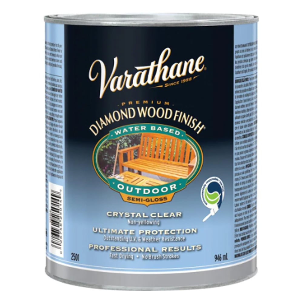 Exterior water-based Diamond varnish - Varathane