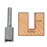 Carbide straight bits ¼’’ - Dimar