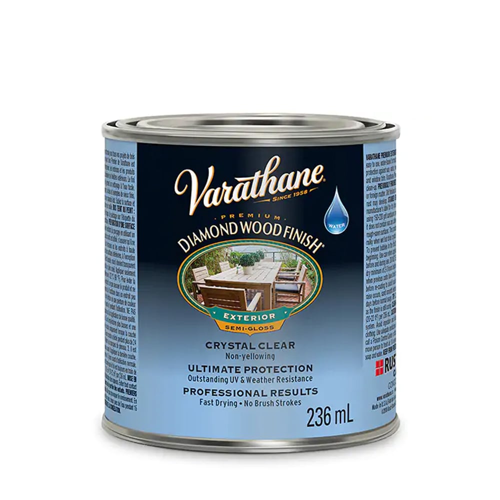 Exterior water-based Diamond varnish - Varathane