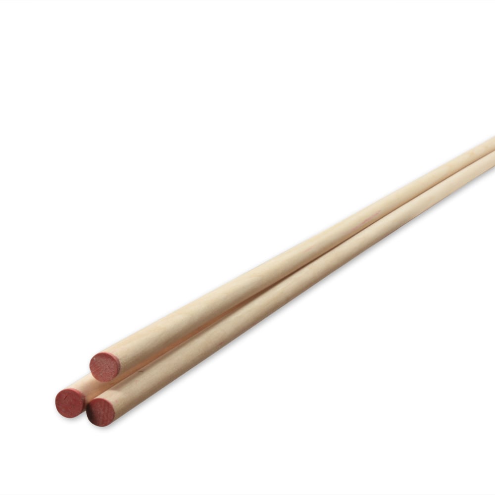 Goujon en bois franc 3/8" x 48"