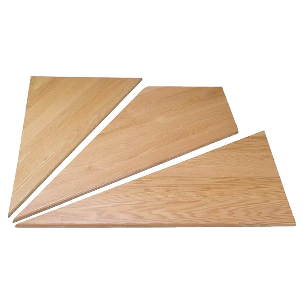 Red Oak Angle Stair Treads - 3/pack