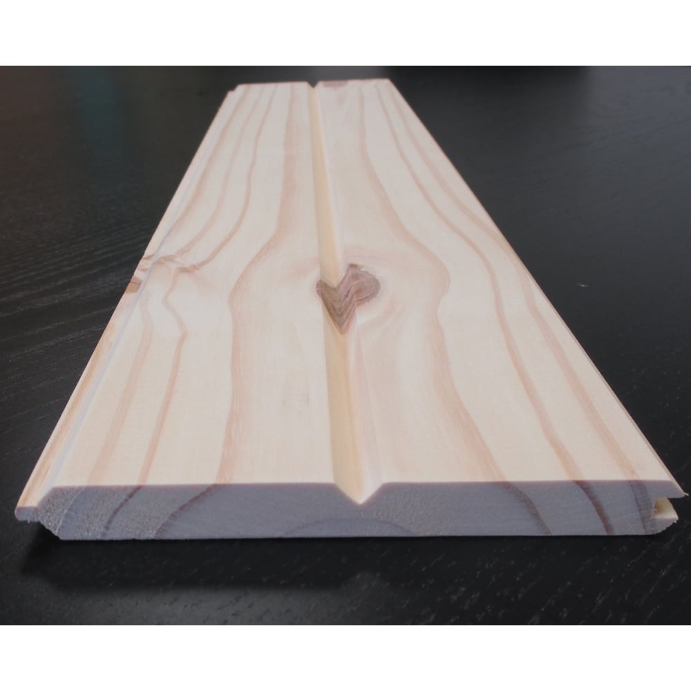 Lambris de pin noueux V-Joint