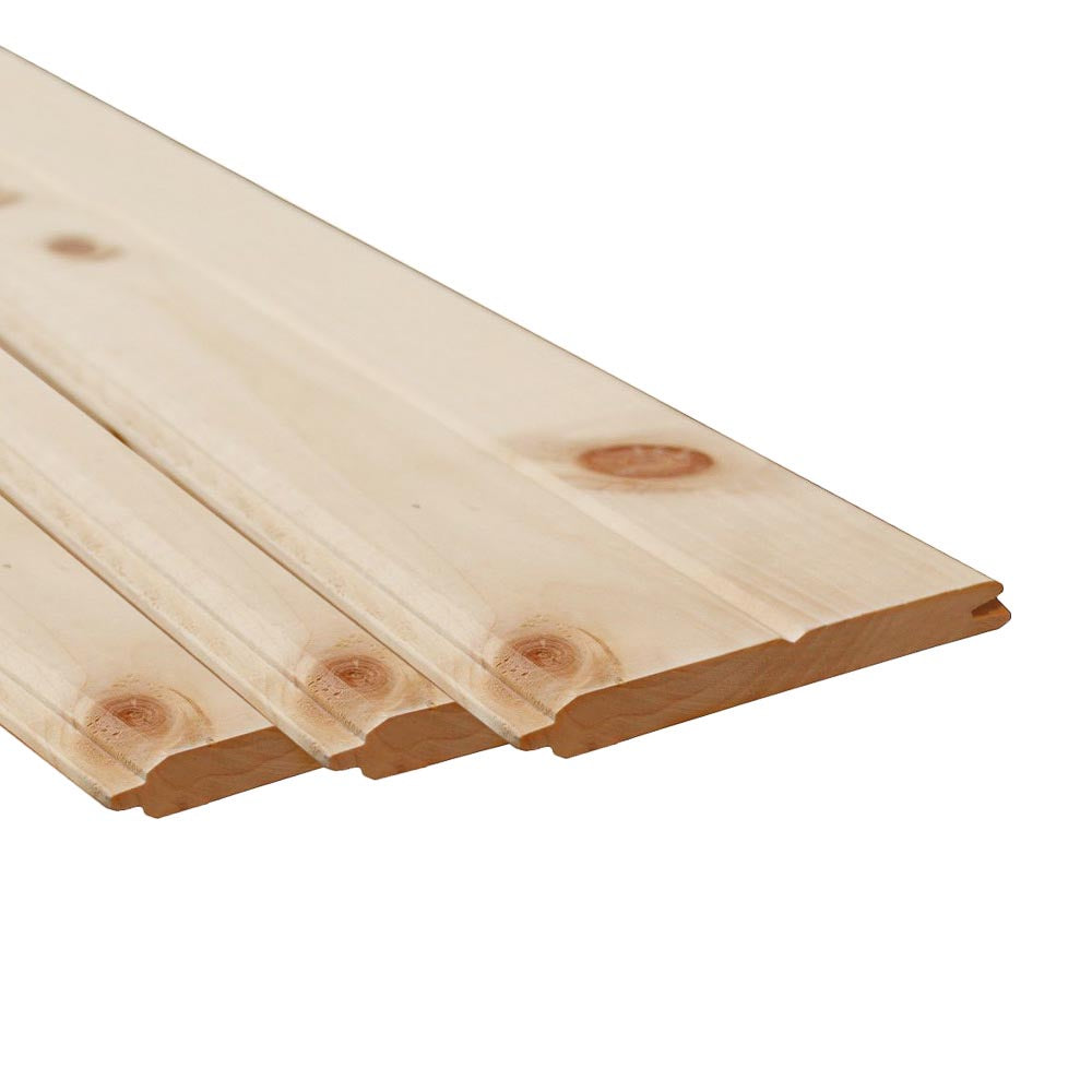 Knotty Pine Paneling – V-Joint Tongue and Groove 9/16" x 5 1/2" 