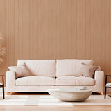 Stria Wall Panelling ½’’ x 8 9/16’’ x 8’ White Oak Finish - Interbois