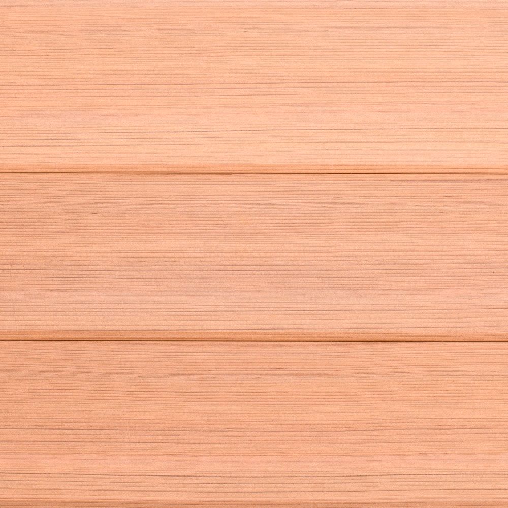 Revêtement extérieur en cèdre rouge de l’Ouest – Prestige V-Joint 7/16" x 6"