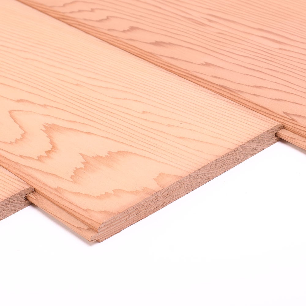 Revêtement extérieur en cèdre rouge de l’Ouest – Prestige V-Joint 7/16" x 4"