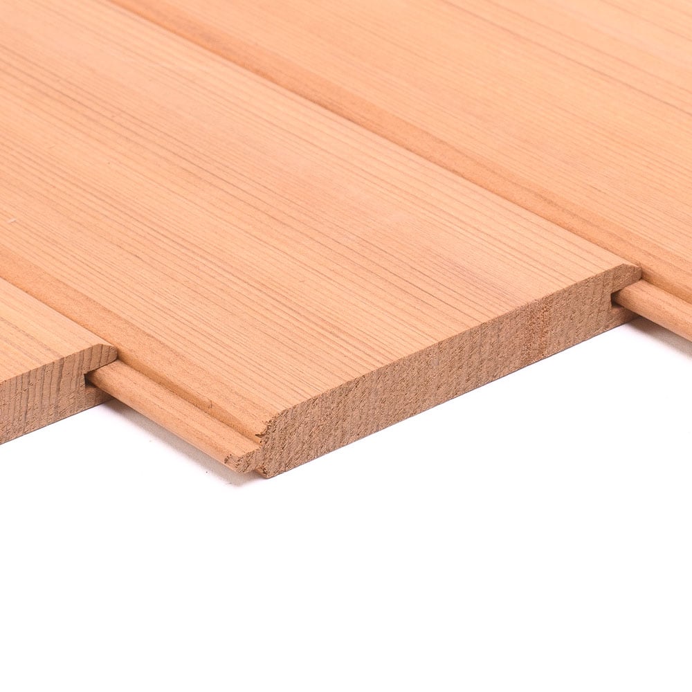 Revêtement extérieur en cèdre rouge de l’Ouest – Prestige V-Joint 7/16" x 4"