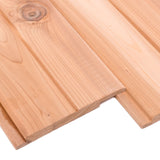 Exterior Siding – Western Red Cedar – Knotty Ranch Type Reversible 11/16" x 8"