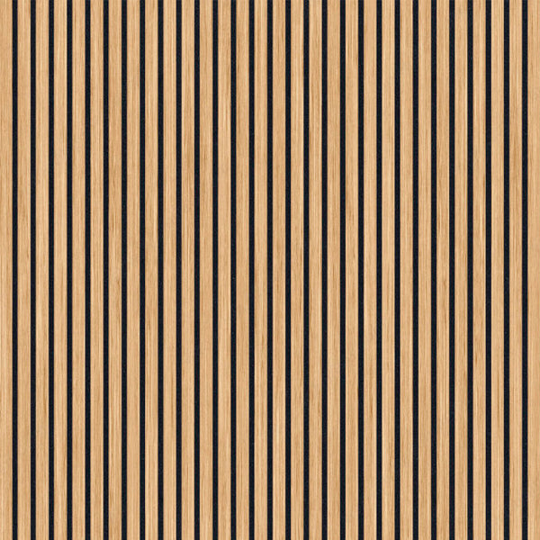 Grooved Panel Kalmate light oak 27/32" x 24’’ x 95’’ - Richelieu