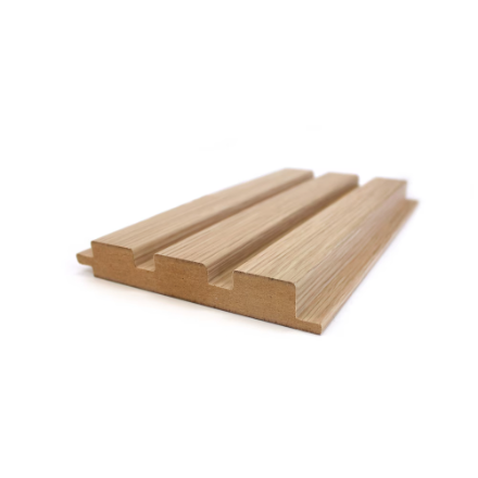Signature Salda Fluted Wall Panel oak finish