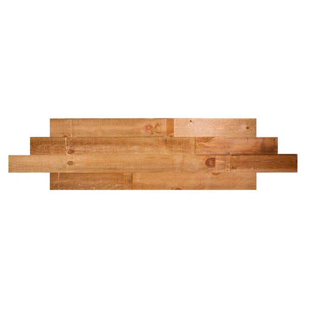 2D Barnwood Tongue & Groove Wall Panelling Copper Finish - Interbois