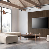 Grooved Panel with Kalmate Walnut 27/32" x 24’’ x 95’’ - Richelieu