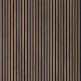 Grooved Panel with Kalmate Walnut 27/32" x 24’’ x 95’’ - Richelieu