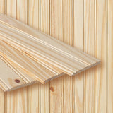 Lambris de pin cannelé 5/16’’ x 4’’ x 8’  - 14 p.c./pqt