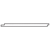 Pacifico primed white wall panelling 12mm x 7 7/8’’  20,3 sq ft/pkg