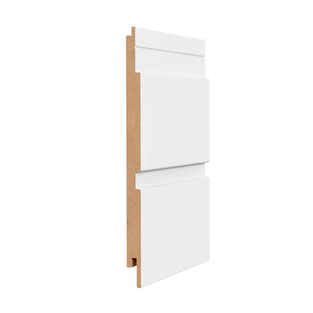 Shiplap-S primed white wall panelling 3/8’’ x 5 ¾’’  13,6 sq ft/pkg