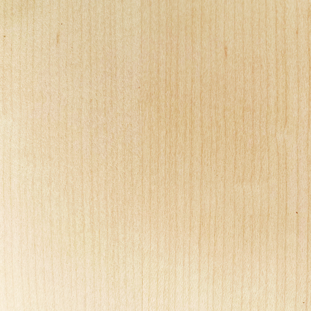Placage en bois d'érable sur quartier 48''x96''