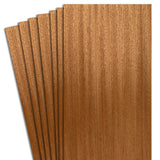 Coupon de placage en acajou 4,5’’ à 7,5’’ x 12’’ (3 p.c.)