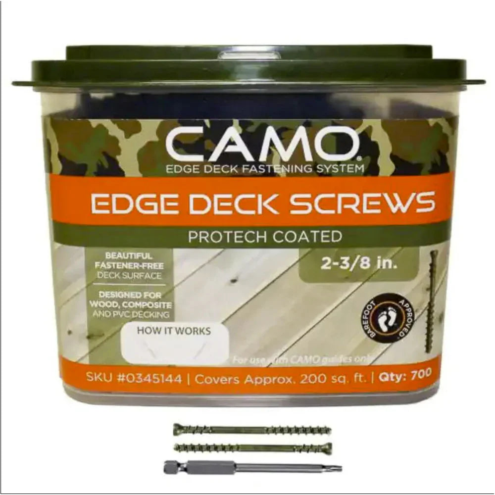 Vis pour terrasse - Edge Deck Enduit Protech - Camo