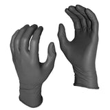 Gants jetables noir 8 mm - 50/bte - Grease Monkey