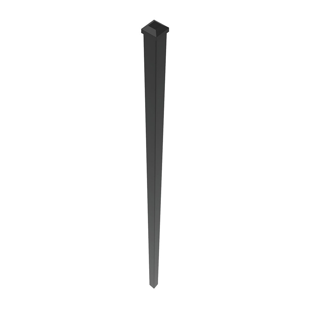 Steel post for ground anchorage - 96"