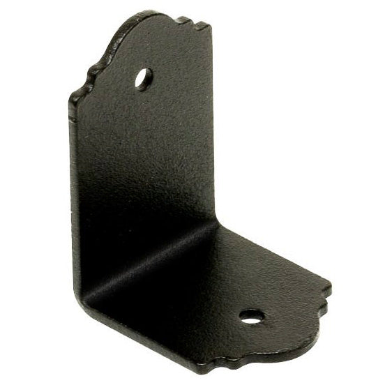 Black Ornamental Brackets 2" x 1 1/4" 