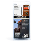 Vis à bois structurelle noire 5 1/2"  12/bte