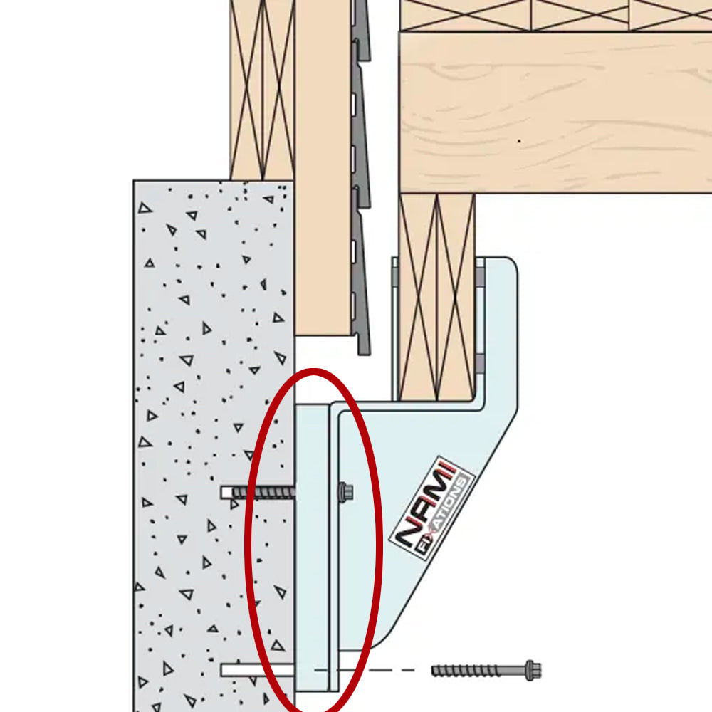 N2 Spacer Plate (1" x 3" x 13" Block) - NamiFix