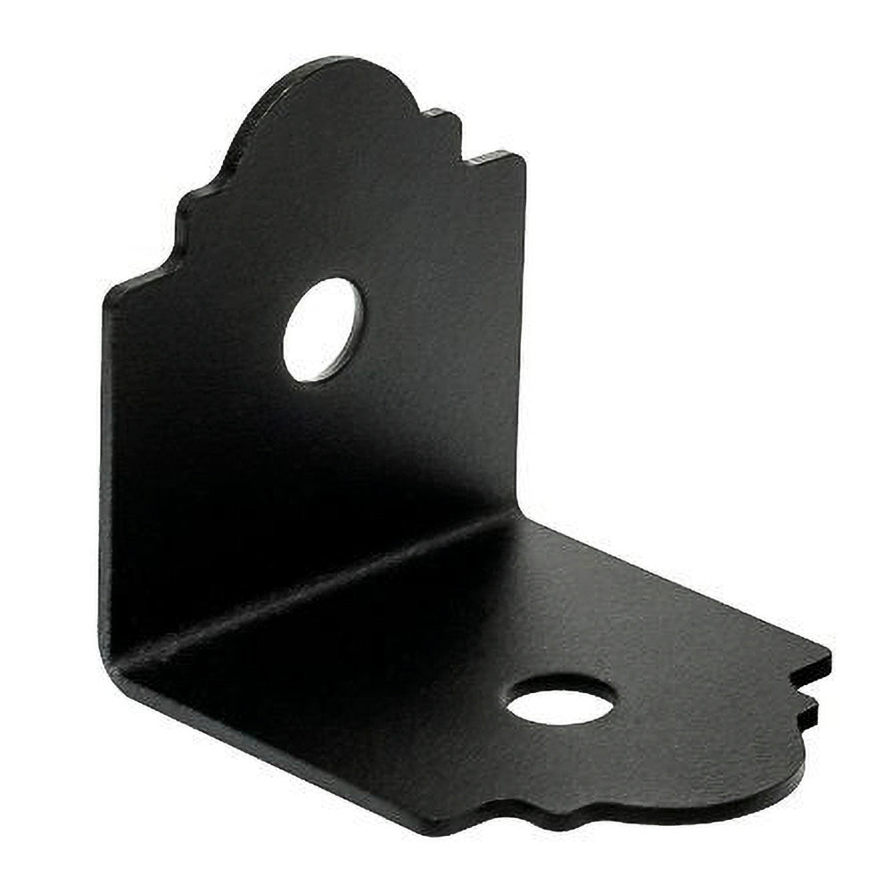 Black Ornamental Brackets for 3" x 3" post