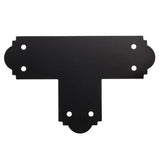 Black T Shaped bracket 5" wide 