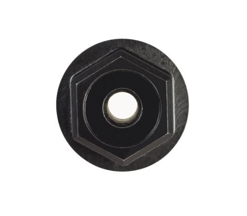 Écrou décoratif noir - paquet de 8