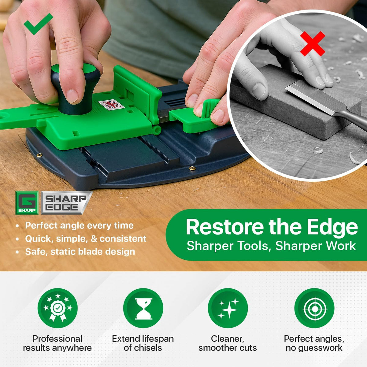 Chisel Sharpener - G Sharp Edge