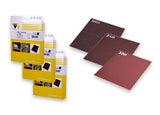 Double sided abrasive half sheet 4 1/2" x 5 1/2" - 10/pqt - Sia