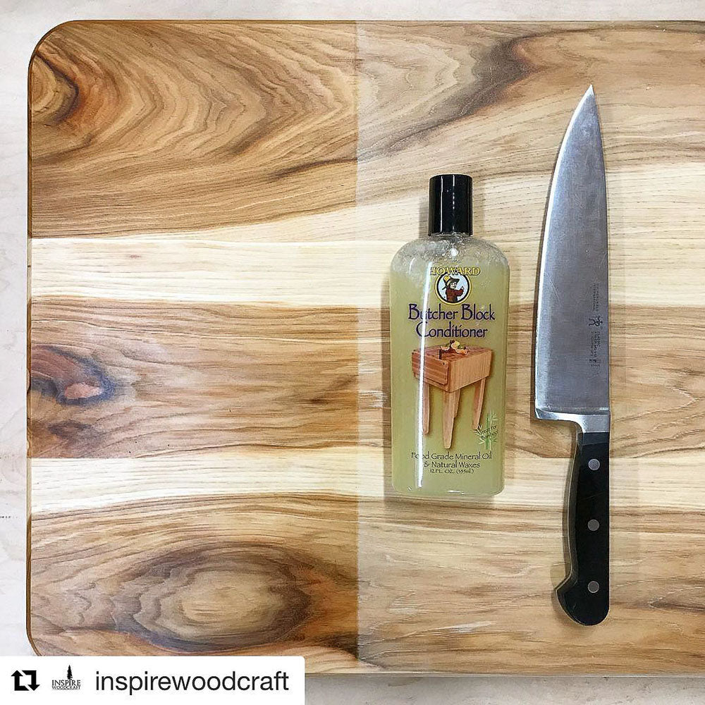 Conditionneur Howard pour étal de boucher et planche à découper - 355 ml