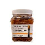 Flocons de gomme-laque citronnée cirée