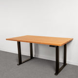 Black adjustable frame for desk - Quadra