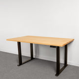 Black adjustable frame for desk - Quadra