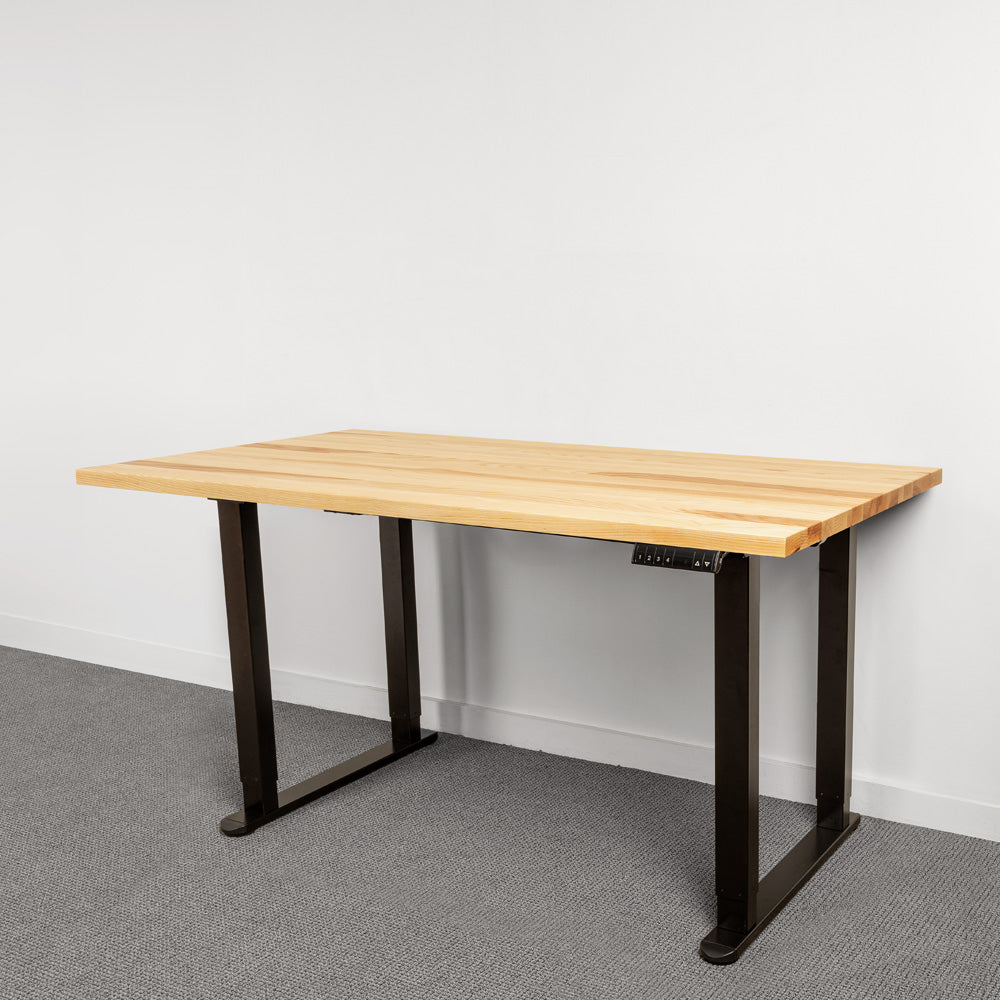 Black adjustable frame for desk - Quadra