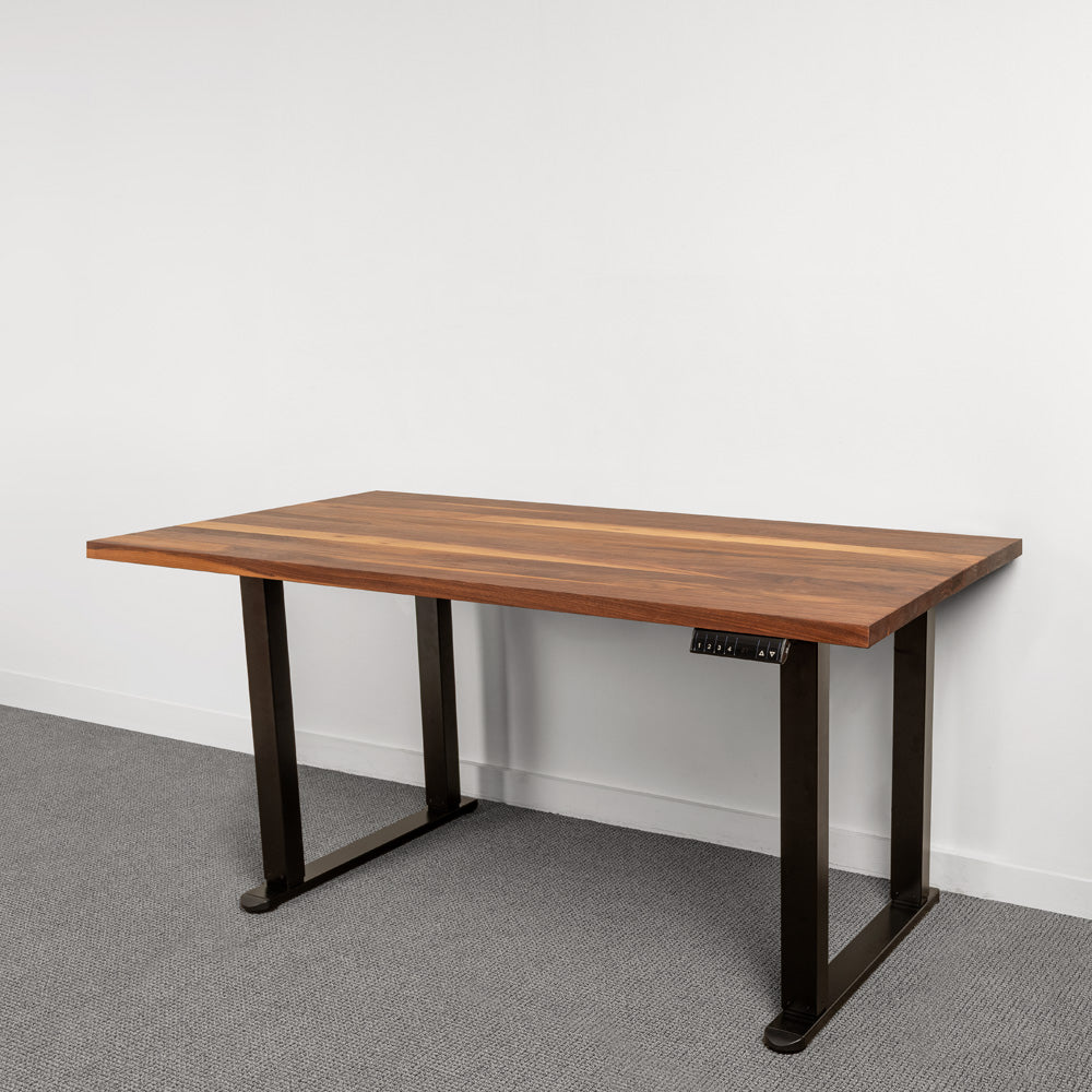 Black adjustable frame for desk - Quadra