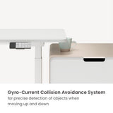 Structure ajustable noir pour bureau - Motion II