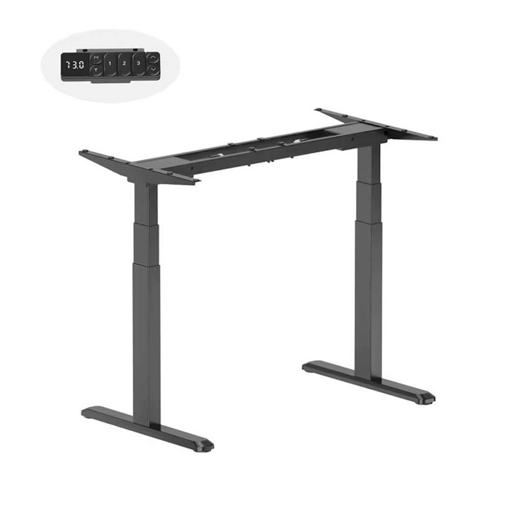 Structure ajustable noir pour bureau - Motion II