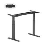 Structure ajustable noir pour bureau - Motion II