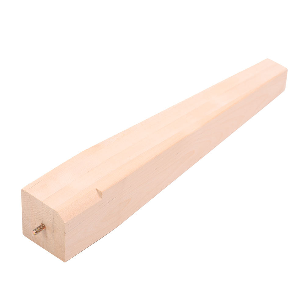 Patte de table Danvile 3" x 3" x 18" Merisier