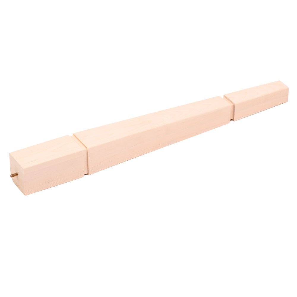 Birch table leg - Eastman 3" x 3" x 29" 